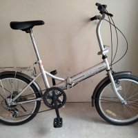 Сгъваем велосипед Foorry 20" (сив), снимка 1 - Велосипеди - 39959122