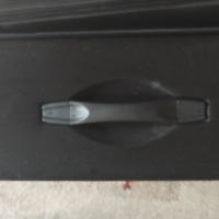 Samsonite куфар карета черен 60 см, снимка 4 - Куфари - 44717625