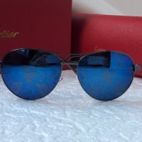 Cartier 2021 слънчеви очила дамски мъжки унисекс, снимка 4 - Слънчеви и диоптрични очила - 34379835