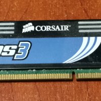 Рам памет Corsair 2GB  DDR3 1600MHz DIMM  за десктопи, снимка 1 - RAM памет - 39505899