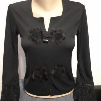 Дамска официална блуза р-р S, снимка 1 - Блузи с дълъг ръкав и пуловери - 31039840