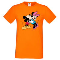 Мъжка тениска Mickey & Minnie Подарък,Изненада,Рожден ден, снимка 6 - Тениски - 36575360