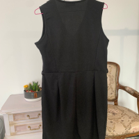 Елегантна черна рокля в размер XL, снимка 13 - Рокли - 44518647
