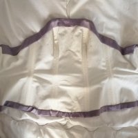 Лилав корсет - бюстие с перли и копчета на гърба р-р XXS, снимка 9 - Корсети, бюстиета, топове - 38342042