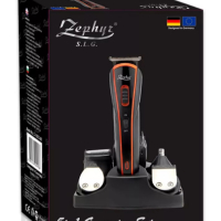 ✨Комплект за бръснене и подстригване 5в1 ZEPHYR ZP 1810 ВТ, снимка 2 - Машинки за подстригване - 44751693