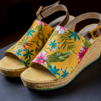 Дамски сандали на платформа Tamaris, снимка 6 - Сандали - 44717180