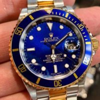 Часовник Rolex Submariner Blue, снимка 2 - Мъжки - 34947690