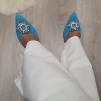 Дамски обувки на ток INGILIZ, снимка 5 - Дамски елегантни обувки - 31299801