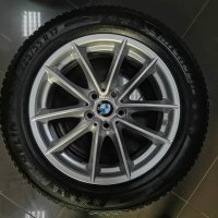 17" BMW Джанти Style 618 Гуми Michelin Alpine 5 Датчици G22 G23 G26 G30 G31 i4, снимка 4 - Гуми и джанти - 42395825