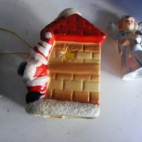 Коледни ,керамични фигурки, снимка 7 - Декорация за дома - 39055897