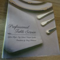 Professional table service , снимка 1 - Специализирана литература - 44649114