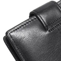 мъжки портфейл естествена кожен телешки бокс джоб за монети документи, снимка 7 - Портфейли, портмонета - 42100955