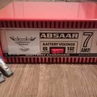германско зарядно устройство за акумулатори 12V -7А ABSAAR, снимка 1 - Аксесоари и консумативи - 40363409