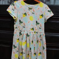 Лятна рокля на лимончета LC Waikiki размер 122-128/7-8г., снимка 1 - Детски рокли и поли - 37166028