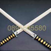 Катана самурайски меч Sekizo. ( номер 1 от снимката) и BOKKEN, снимка 1 - Ножове - 34895407