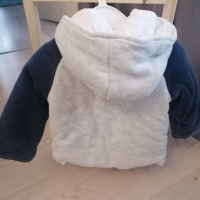 Плюшено палтенце за момченце, снимка 2 - Бебешки якета и елеци - 36526913