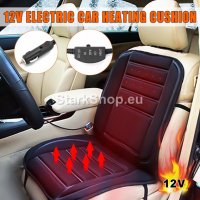 Електрическа подгряваща постелка за кола автомобил седалка, снимка 7 - Други - 30874024
