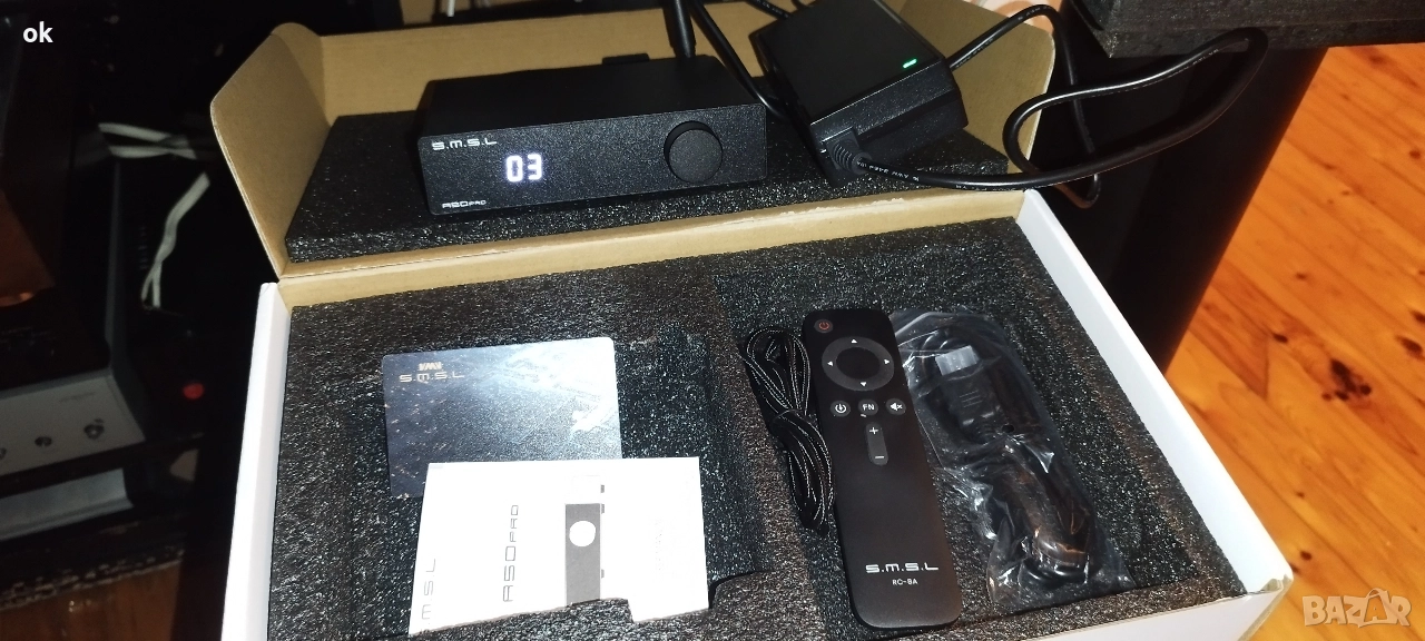 усилвател SMSL A 50 PRO нов, снимка 1