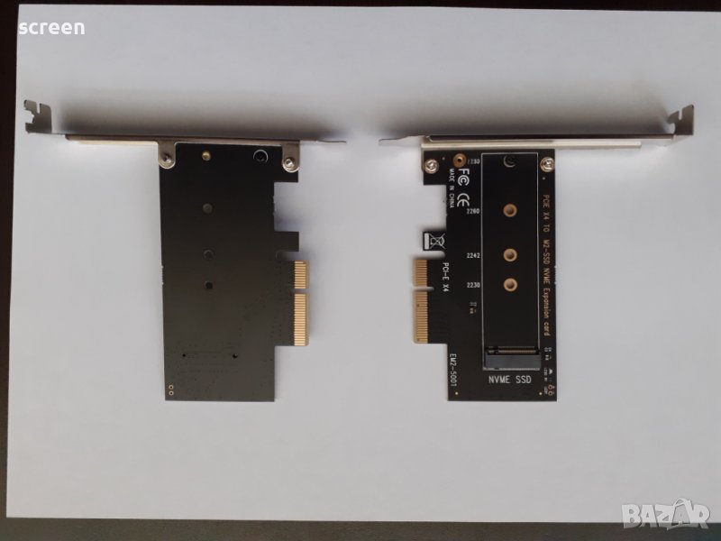 Преходник NVME to PCIe 4x  - EM2-5001, снимка 1