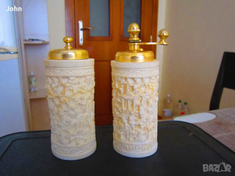 Луксозна Солница и Мелница за Черен Пипер Италия, снимка 1