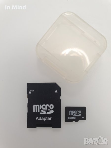 Карта памет 256MB MicroSD +Adapter, снимка 1
