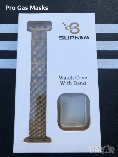 Верижка часовник Apple Watch GOLD и кейс само за 20 лв. Изпращаме за цяла България по еконт или спий, снимка 1