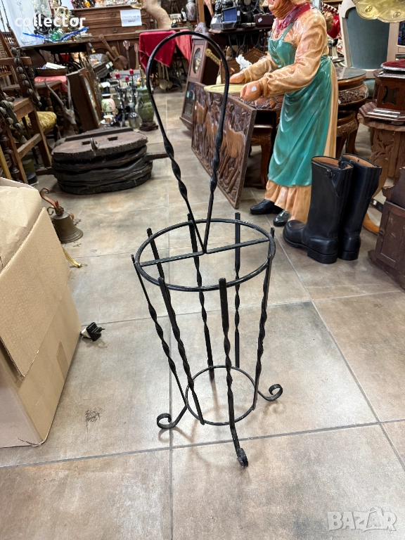 Желязна / метална стойка / поставка за чадъри. №7639, снимка 1