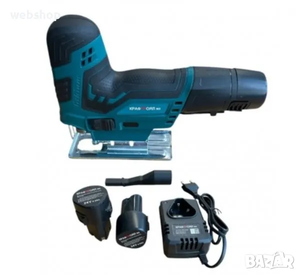 Комплект Акумулаторно Зеге KraftRoyal, пробивен трион, 24VDC, 6Ah, 850W, 65mm, снимка 1