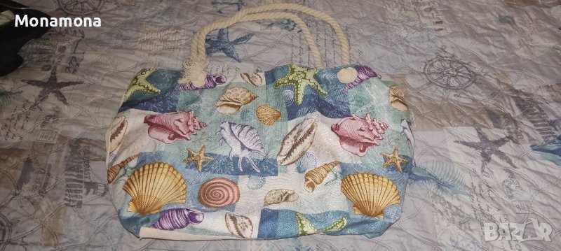 Намалена - плажна чанта , снимка 1