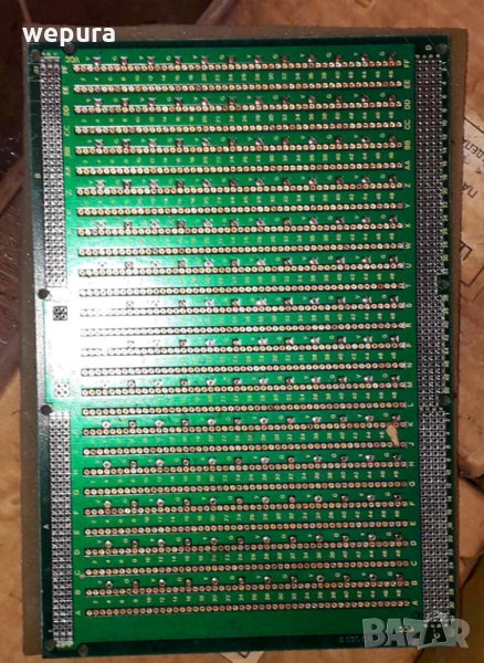 монтажна платка за елетронни компоненти с дълги позлатени цокли КРАЧЕТА ПИНОВЕ, снимка 1