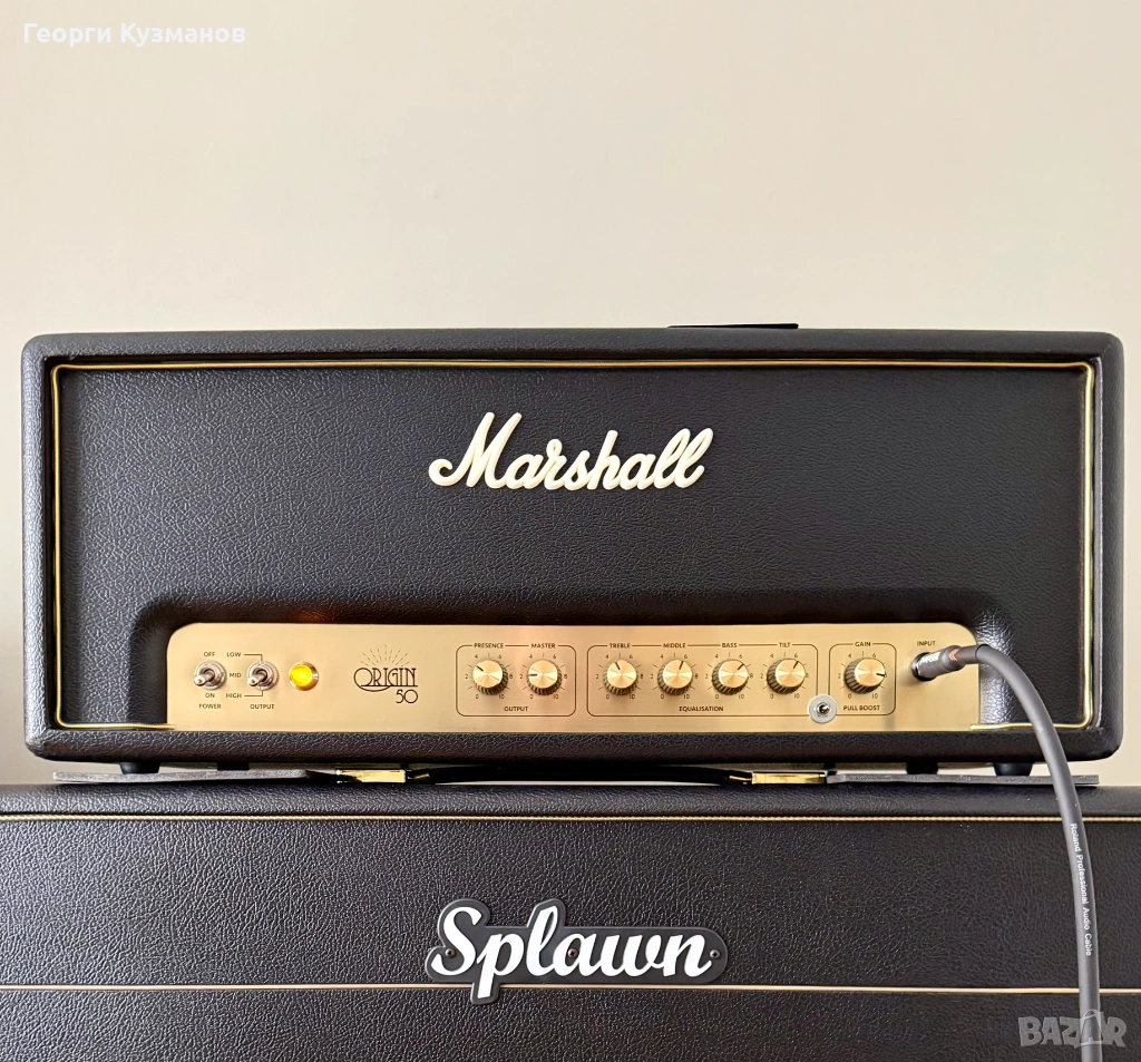 Marshall Origin 50 Headfirst JCM 800 2204 Jose mod, снимка 1