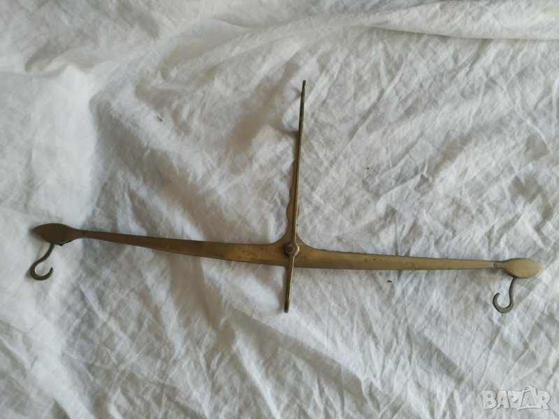 месингова везна за декорация, снимка 1