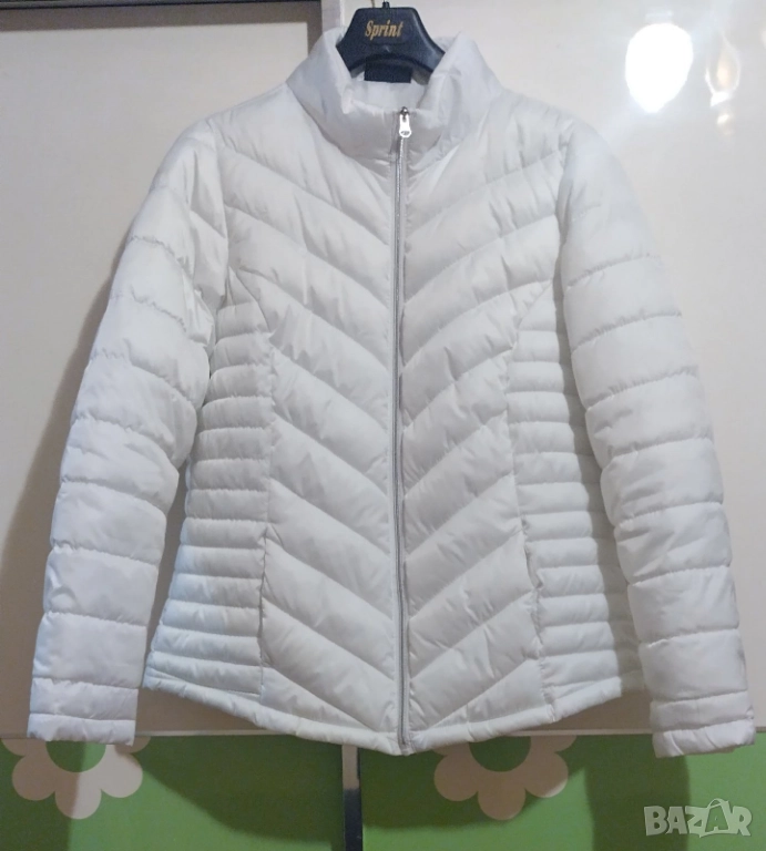 Дамско преходно бяло яке, снимка 1