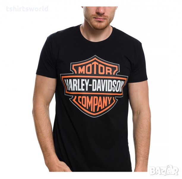 Нова мъжка тениска с трансферен печат MOTOR HARLEY DAVIDSON, мотори, снимка 1