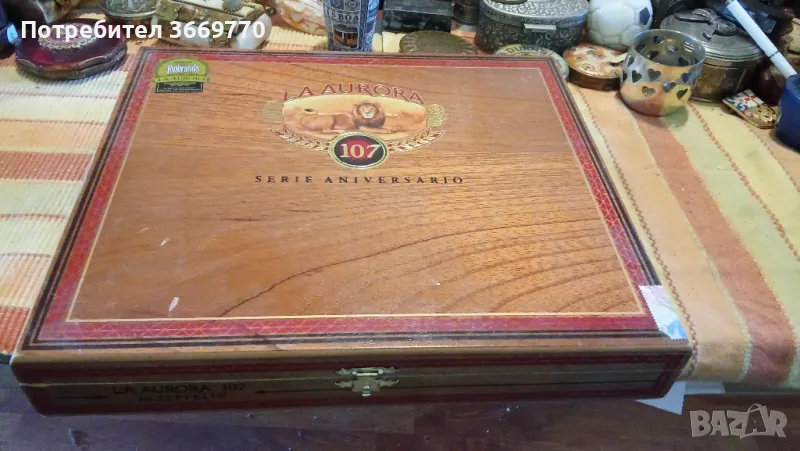 Колекционерска кутия за пури Aurora 107, снимка 1