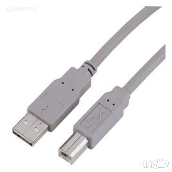 USB кабел за принтер Hama - 5m, снимка 1