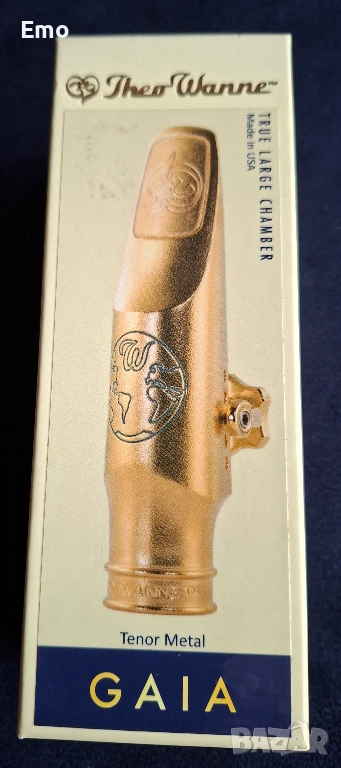 Продавам нов мундщук за тенор саксофон Theo Wanne "GAIA", снимка 1