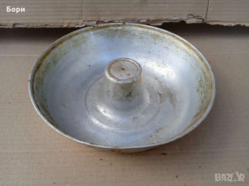 Стара българска тава форма за кекс БДС, снимка 1