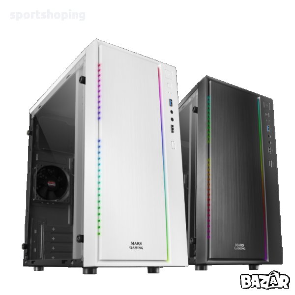 Кутия за компютър Mars Gaming, снимка 1
