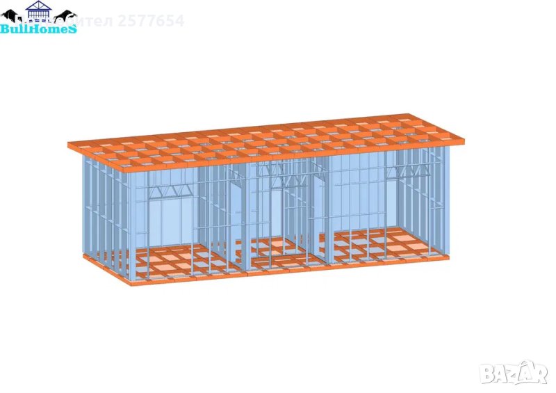Бунгало,Бунгала,Контейнер,Контейнери,Офис,Офиси,Склад,Складове-29м2, снимка 1