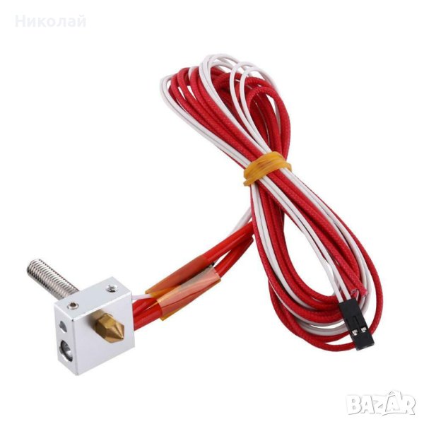 Комплект екструдер MK8 12V/40W 1.75mm, снимка 1