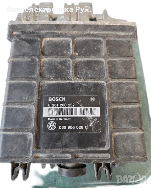 компютър VOLKSWAGEN GOLF VENTO 1.4 BOSCH 0 261 200 257, 0261200257, 030 906 026 C, снимка 1