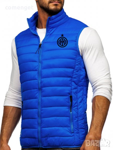 ПРОМО ЦЕНА! Мъжко яке без ръкави / елек, грейка ИНТЕР / INTER MILANO - 2 ЦВЯТА!, снимка 1