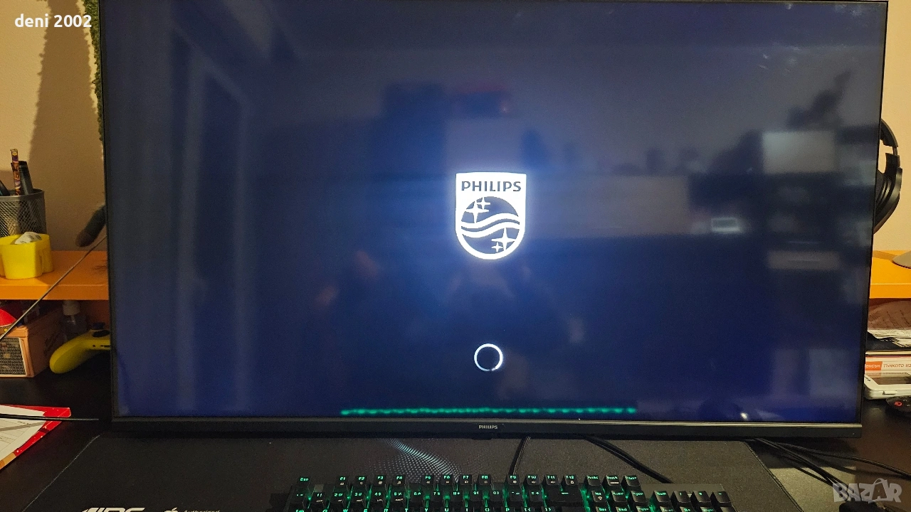 Телевизор Led Smart FULL HD android Philips , снимка 1