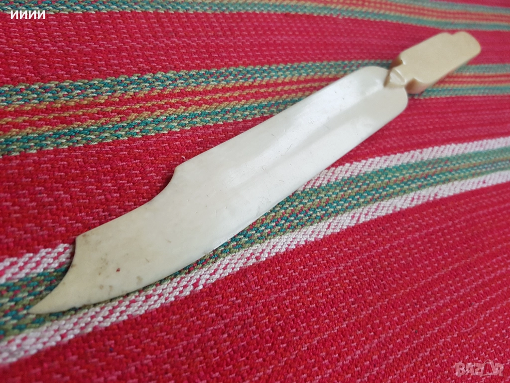 Нож слонова кост , снимка 1