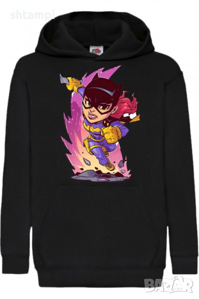 Детски Суитчър/Суитшърт DC Batgirl,Игра,Подарък,Изненада,Забавление,Рожден Ден, снимка 1