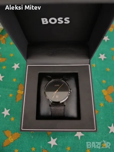 Продавам часовник BOSS  Confidence 1513810 Черен, снимка 1