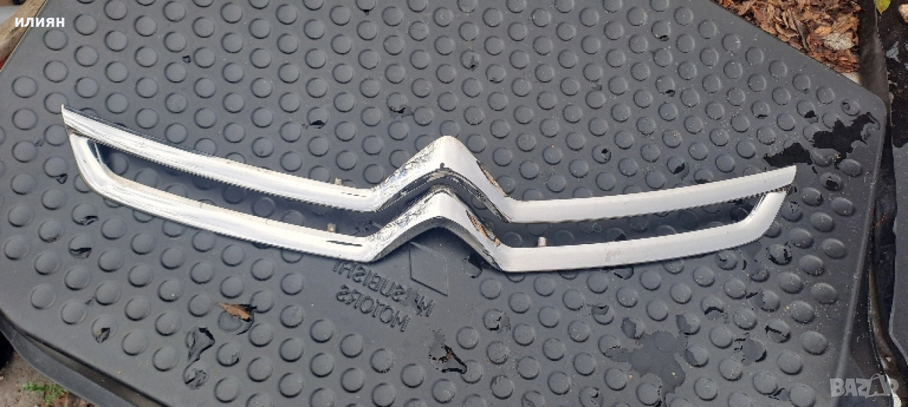 решетка никелова лайсна за Citroen C3 2014 2015 2016, снимка 1