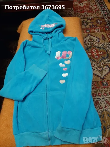 Суичър в нежен цвят за  ежедневно  ползване, снимка 1