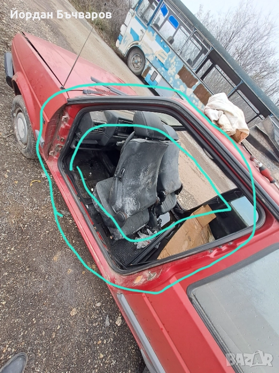 Вътрешни уплътнители за VW Golf Mk2 2вр. и Jetta Coupe mk2, снимка 1